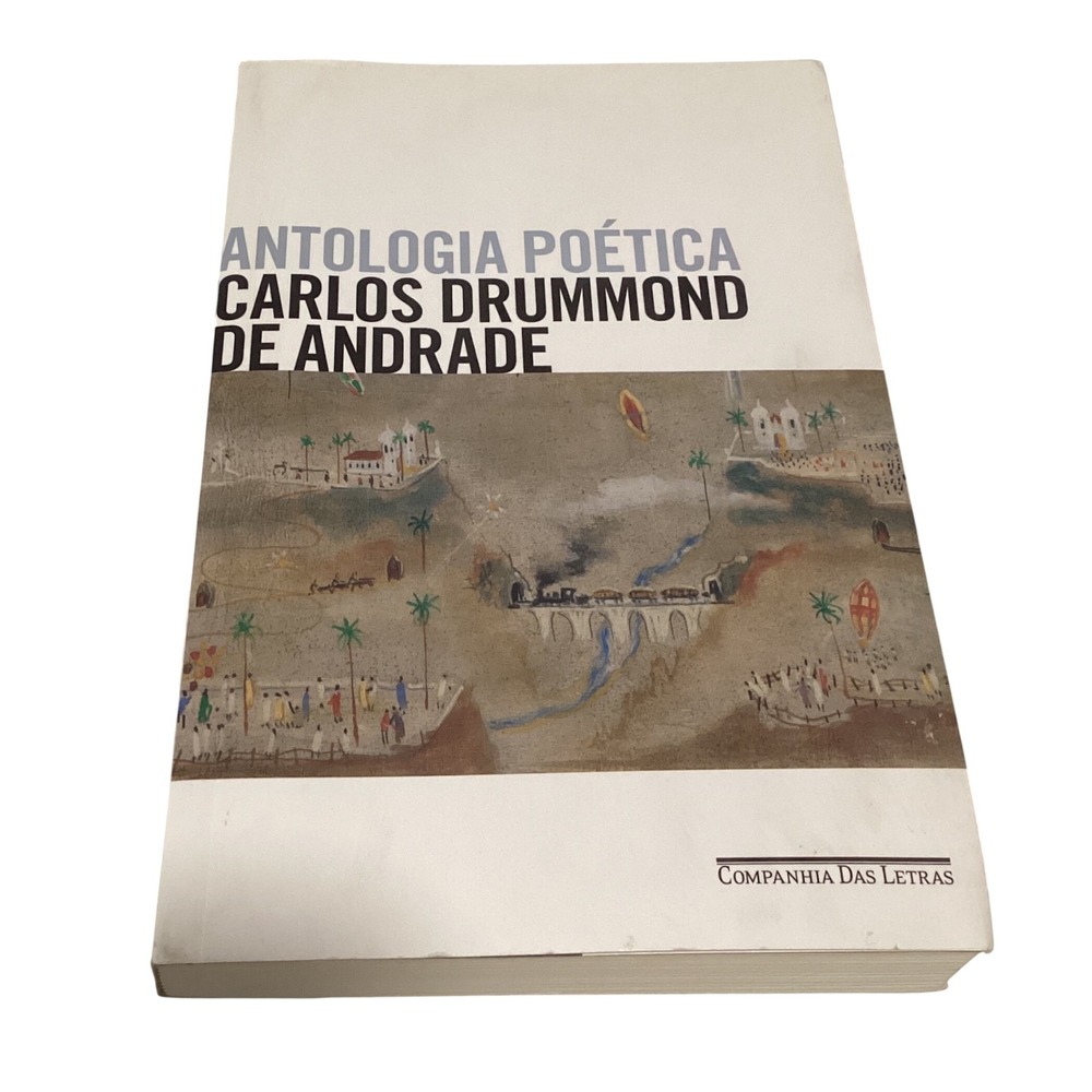 Antologia Poetica Carlos Drummond d Andrade Companhia Das Letras Portuguese Book